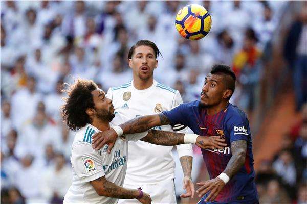 من مواجهة سابقة بين ريال مدريد وبرشلونة