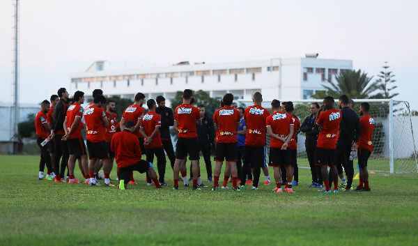 من تدريبات الأهلي (أرشيفية)