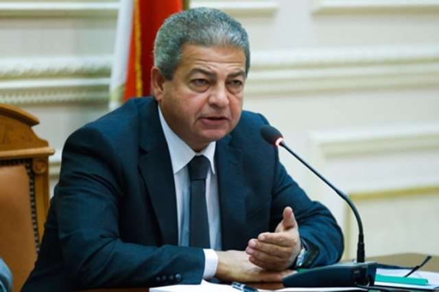 خالد عبد العزيز وزير الرياضة المصري