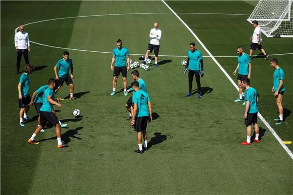 من مران ريال مدريد