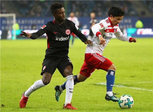 من مباراة سابقة بين هامبورج و فرانكفورت