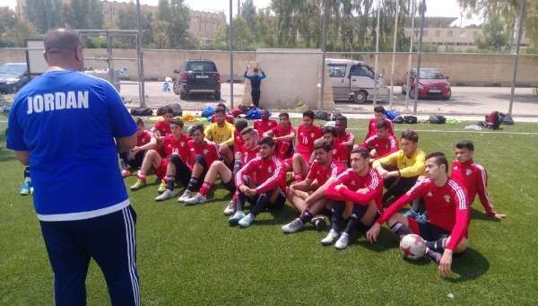 من تدريبات سابقة لمنتخب الشباب