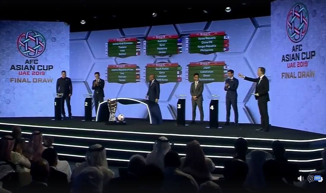 جانب من مراسم القرعة