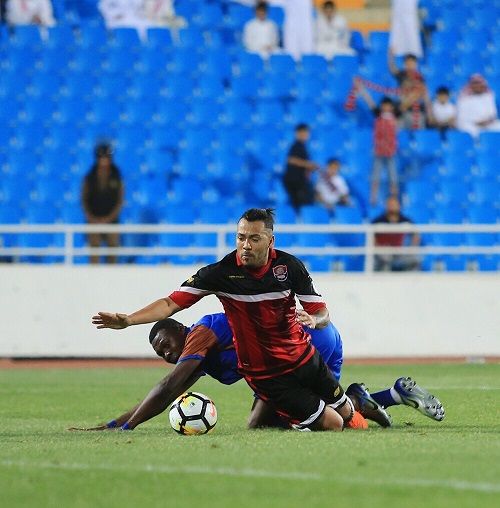 جانب من لقاء الذهاب