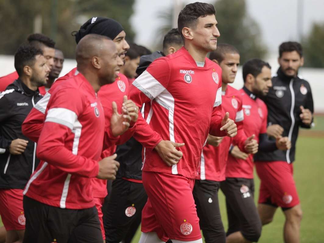 من تدريبات الوداد - أرشيفية 