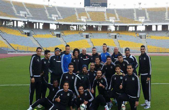 لاعبو المصري 