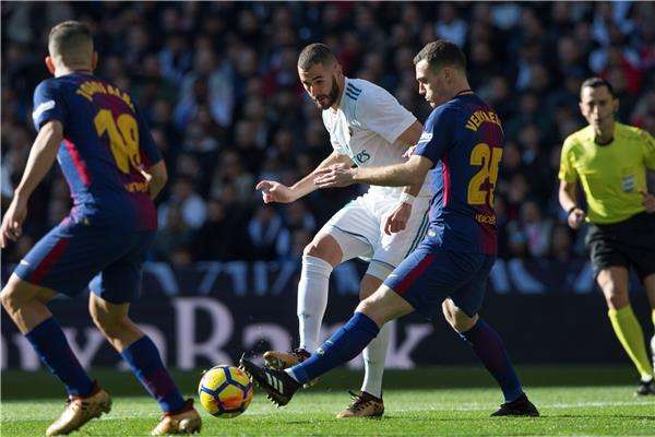 بنزيما في كلاسيكو الذهاب