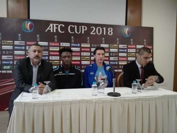 جانب من المؤتمر الصحفي