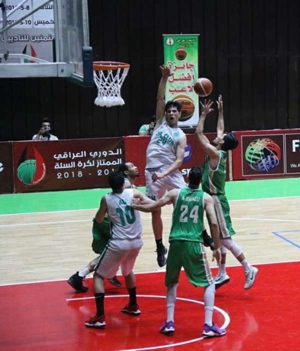 من الدوري العراقي للسلة