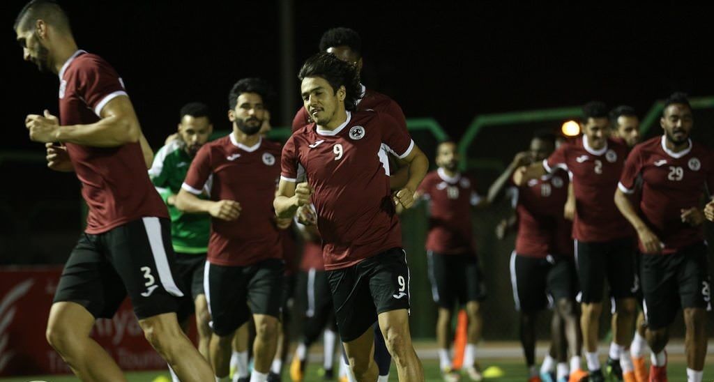 من تدريبات الفيصلي - أرشيفية 