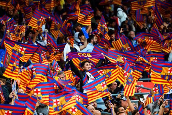 جماهير برشلونة