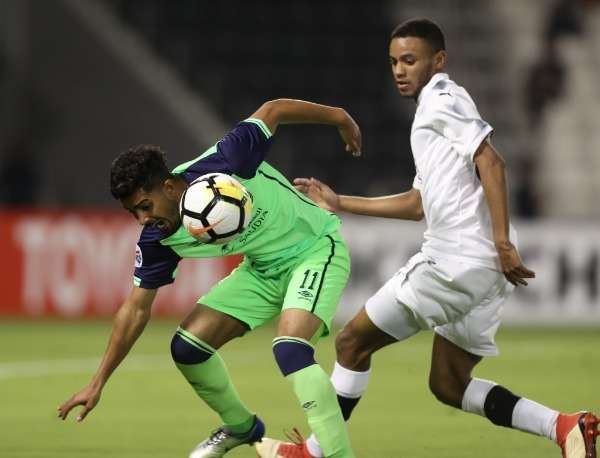 لقطة من المباراة