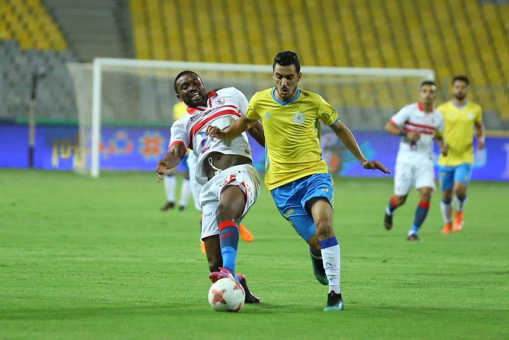 لقطة من المباراة