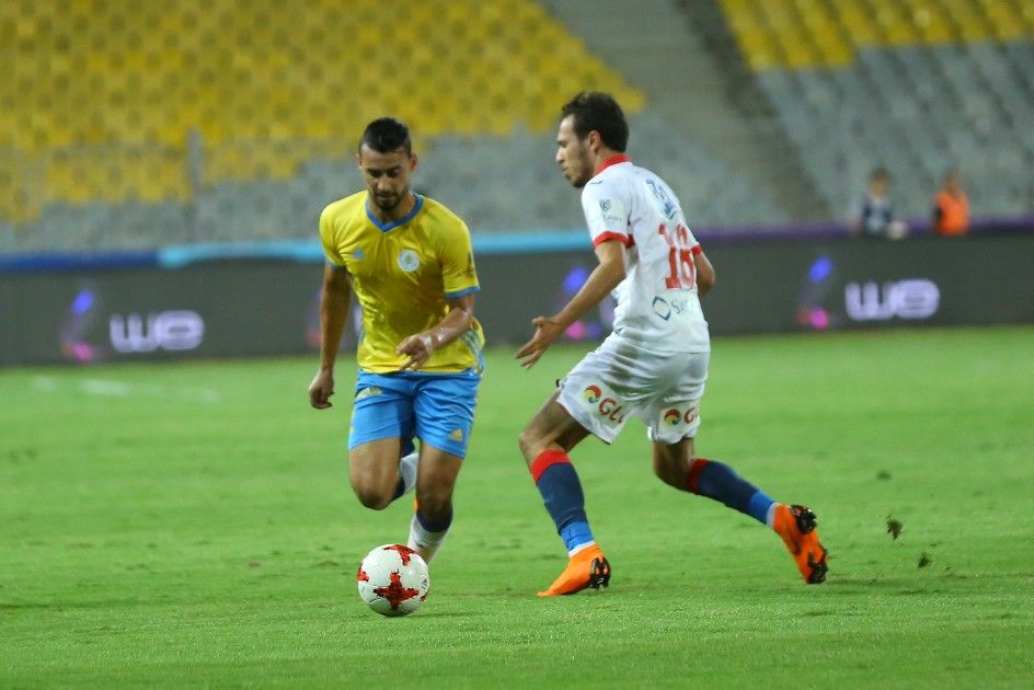 جانب من المباراة