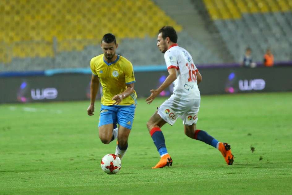 جانب من المباراة