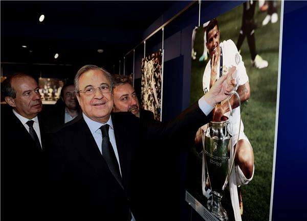 رئيس ريال مدريد فلورنتينو بيريز