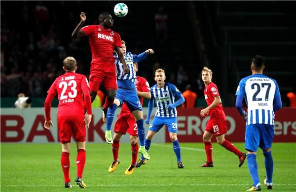  فايزر في إحدى مباريات هيرتا