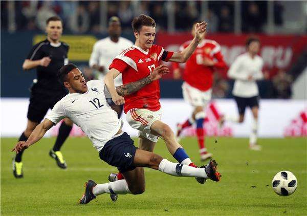 من المباراة 