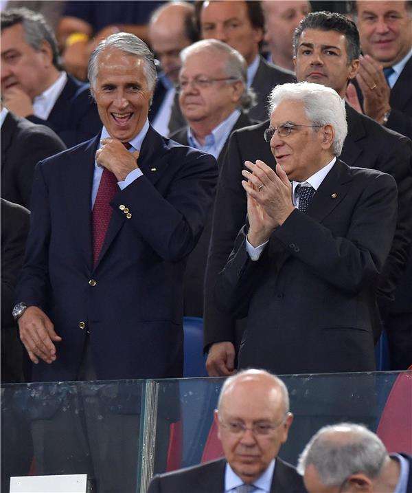 الرئيس الإيطالي سيرجيو ماتاريلا