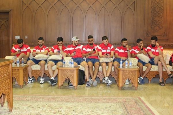 لاعبو فلسطين