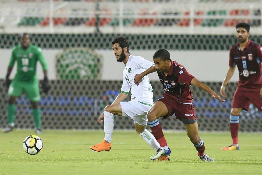 لقطة من المباراة