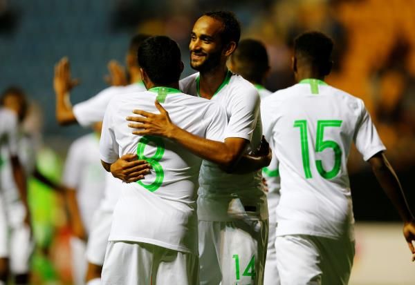 لاعبو المنتخب السعودي