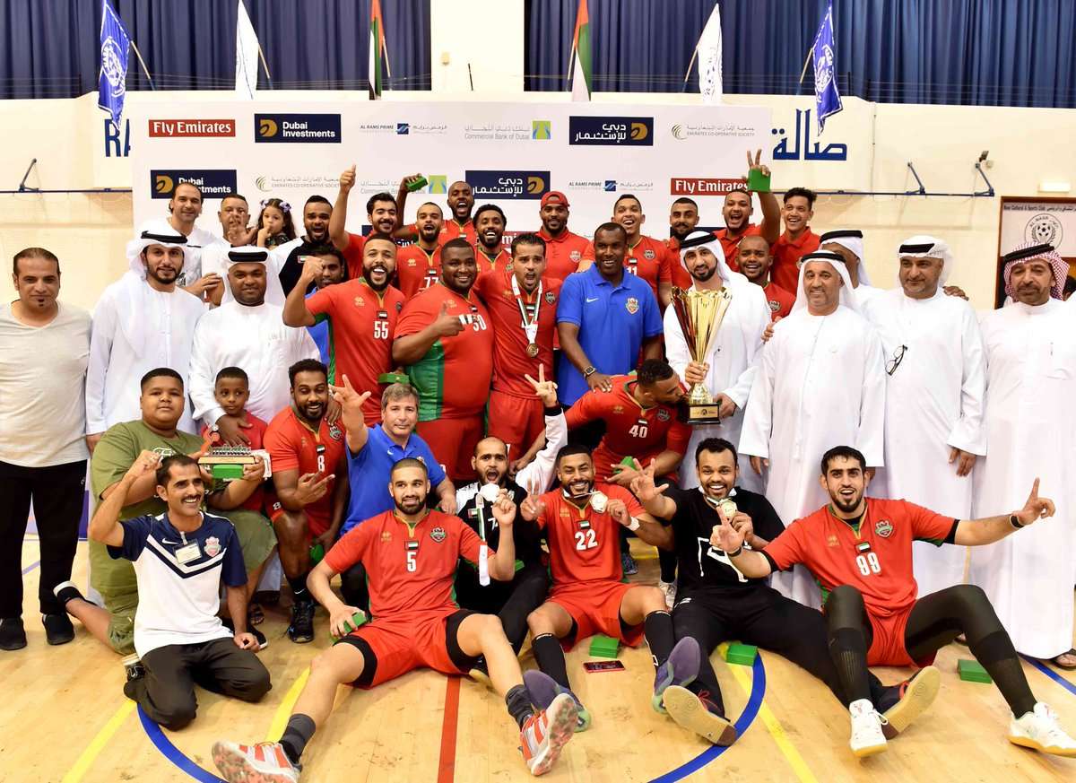 من تتويج شباب الأهلي دبي