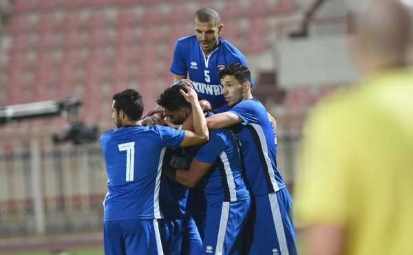 لاعبو المنتخب الكويتي