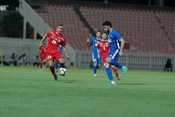 من مباراة الكويت الودية