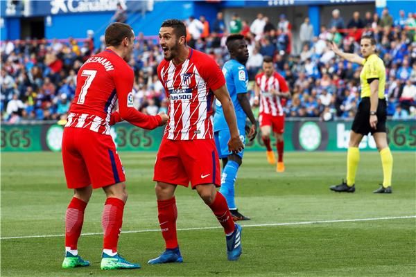 لقطة من المباراة