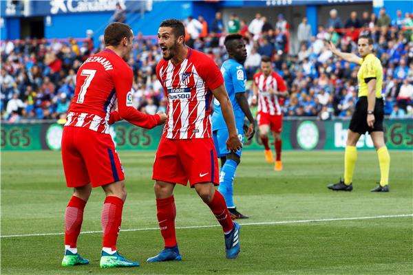 لقطة من المباراة