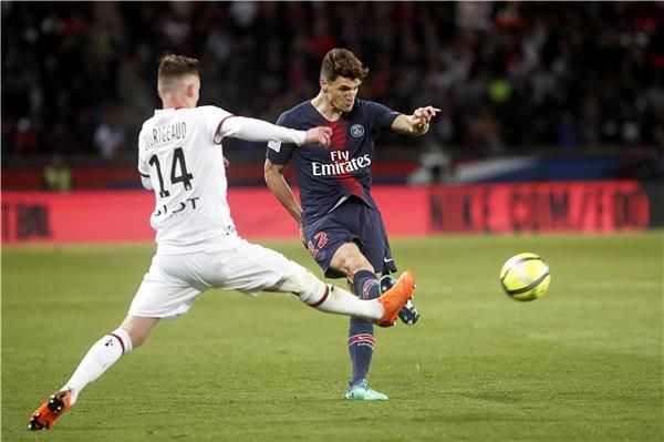 جانب من المباراة