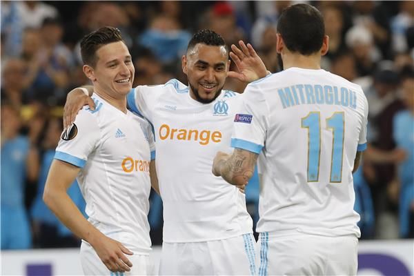 توفان وسط لاعبي مارسيليا 