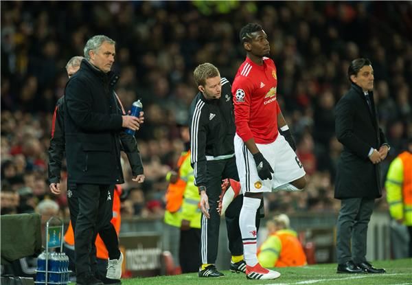 بوجبا ومورينيو