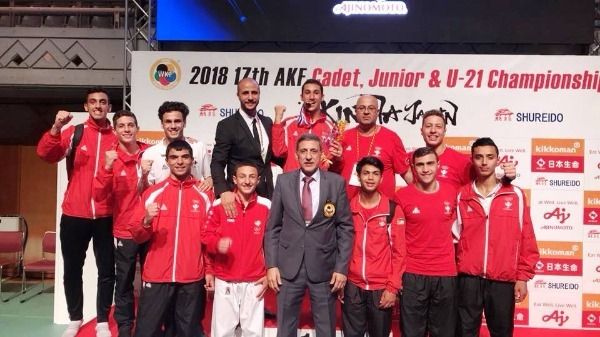 منتخب الأردن للكاراتيه