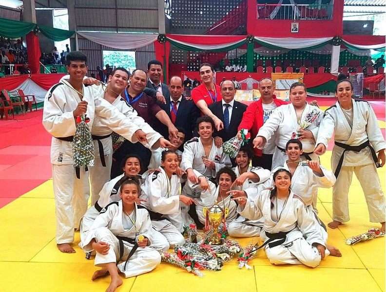  عدد لاعبي مصر للجودو بالبطولة