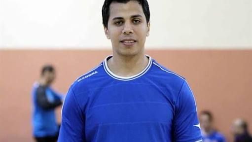 احمد ابو الفتوح حماصة لاعب سموحة لكرة اليد