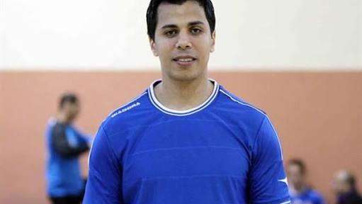 احمد ابو الفتوح حماصة لاعب سموحة لكرة اليد