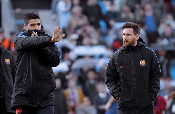 ميسي وسواريز