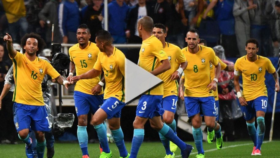 لاعبو منتخب البرازيل