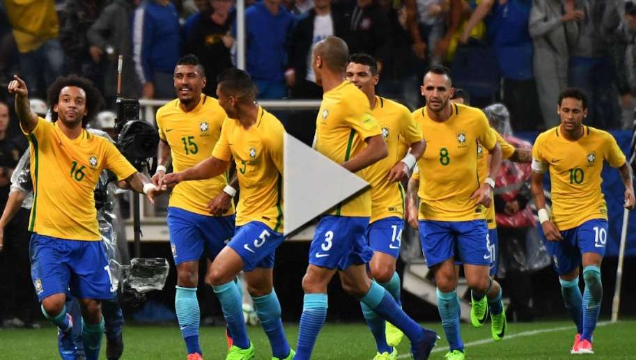 لاعبو منتخب البرازيل
