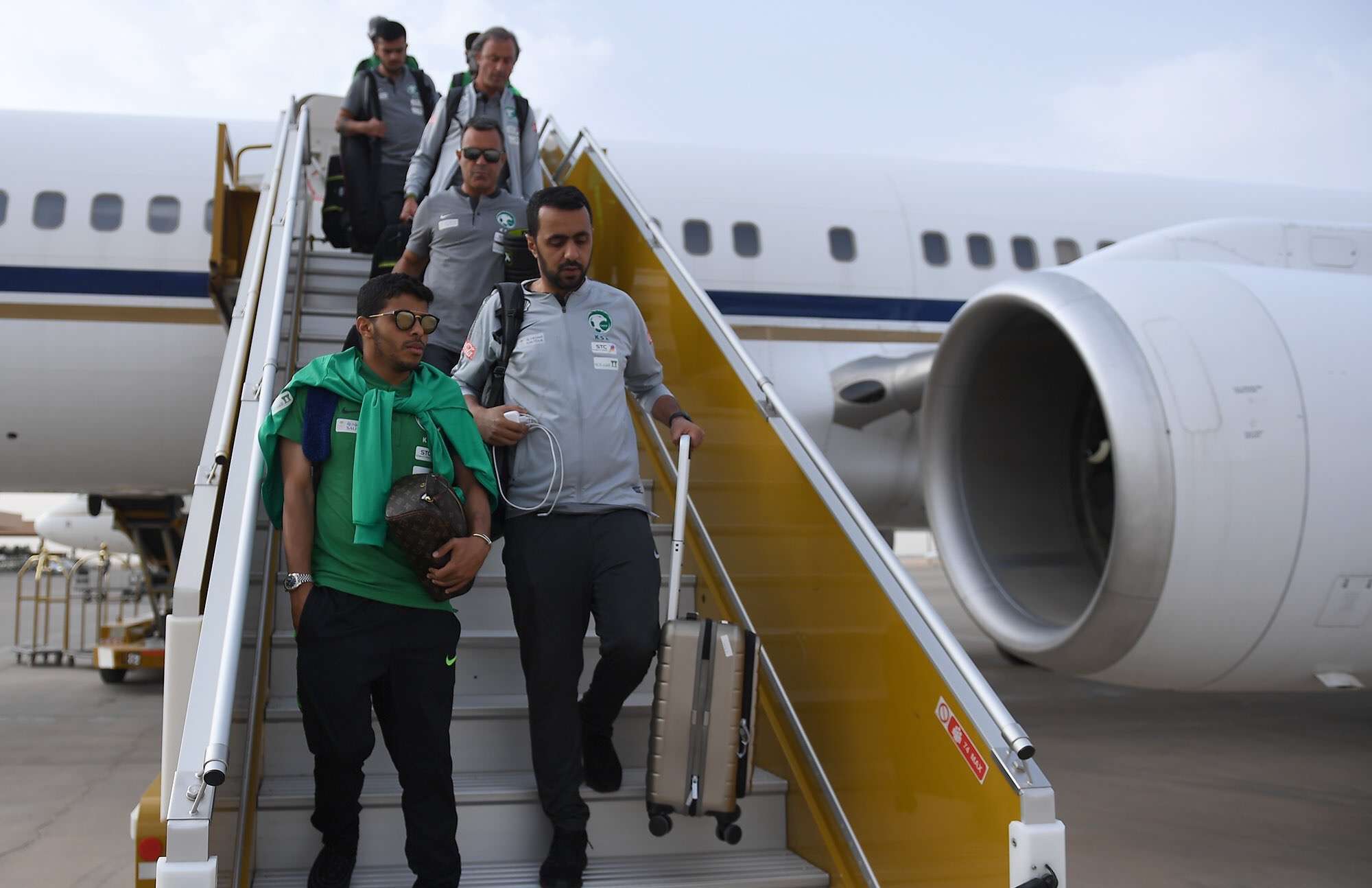 جانب من عودة البعثة