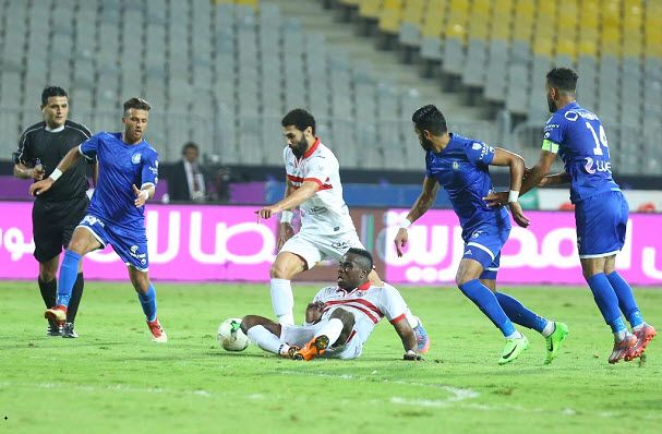 جانب من المباراة