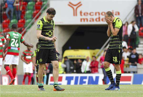 لاعبو سبورتنج لشبونة