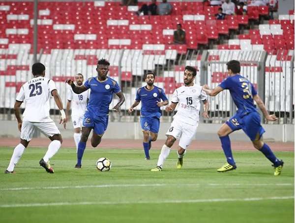 لقطة من مباراة الحد مع النجمة