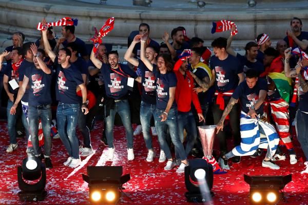 لاعبو أتلتيكو مدريد