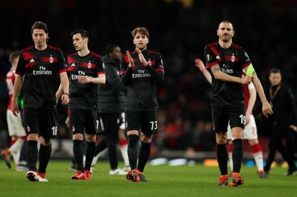 لاعبو ميلان