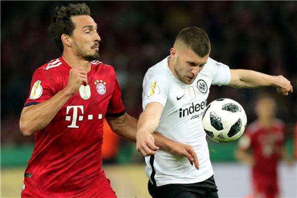 لقطة من المباراة