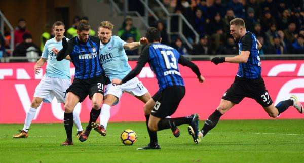 من لقاء إنتر ولاتسيو