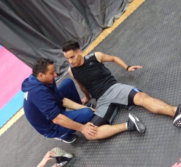 أبوغوش بعد تعرضه للاصابة